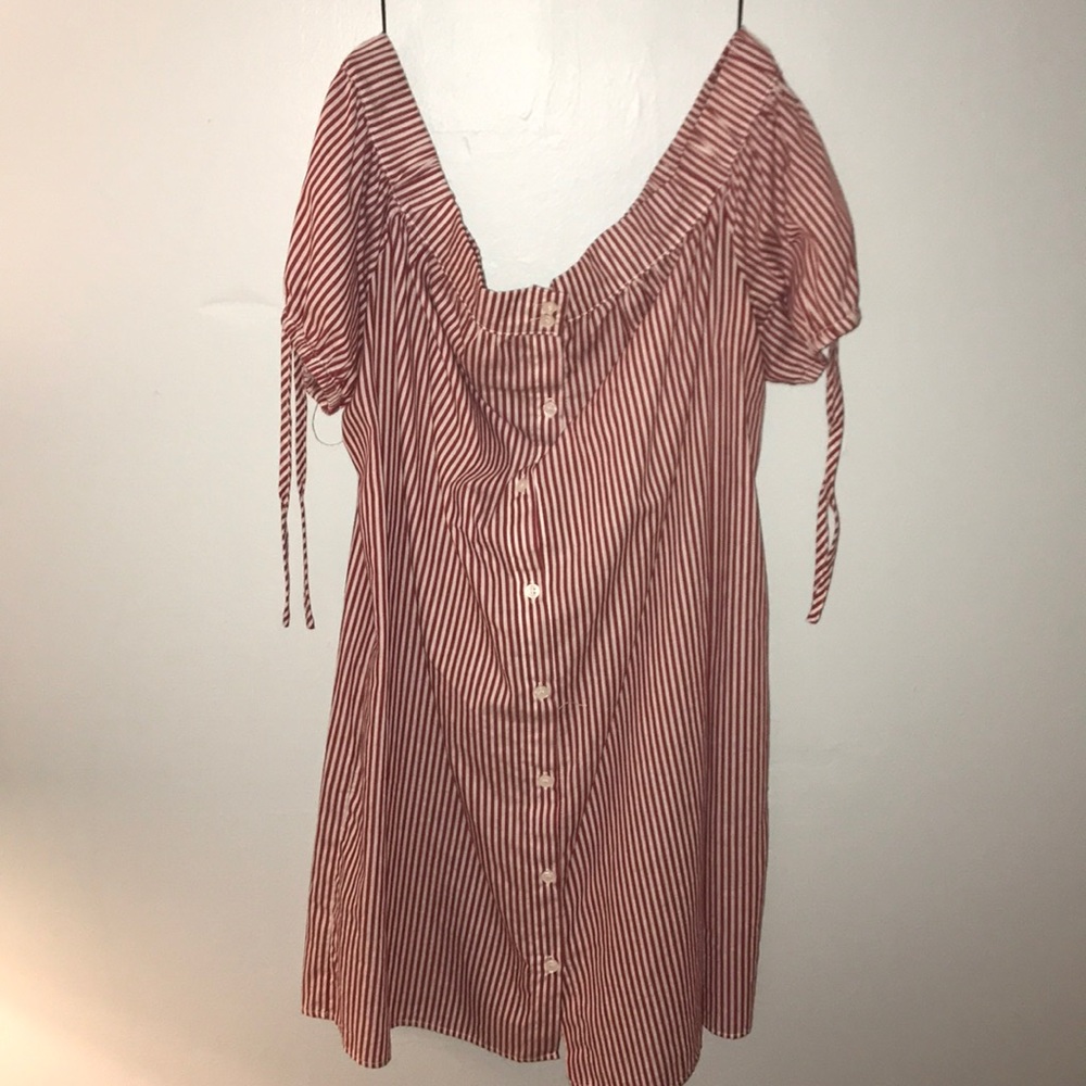 Off the shoulder dress